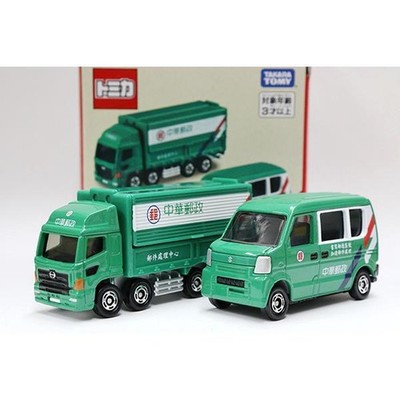 Tomica Nichino Provia China Post Truck & Suzuki Every China Post 2-Car Set