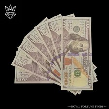 REALISTIC High Quality $100 Bill REPLICAS (7 Bills Per Order) Prop-Rigid Mailer