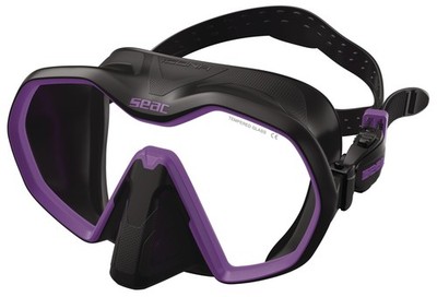Icona, rahmenlose EinglasTauchmaske, 100% Made in Italy