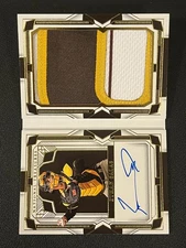 Ethan Salas 2024 National Treasures Auto Jumbo Relic Booklet /35 Padres