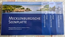 Sportbootkarten Binnenkarten Atlas 2, 3 und 4 als Satz in sehr gutem Zustand