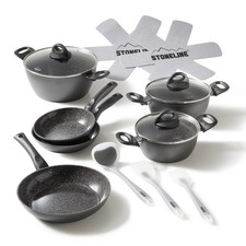Stoneline Ceramic Topf und Pfannenset Indukti...