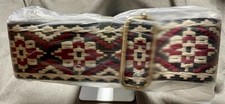 Embroidered Interchangeable Bag Strap 2" Guitar Style Crossbody Strap NEW