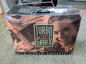 NEC Turbo Grafx 16 Console TG16 Complete In Box W/ Keith Courage Tested Working