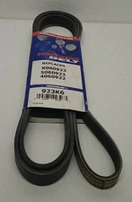 Armor Mark 923K6 Premium Multi-Rib Serpentine Belt – 6-Rib Drive Belt