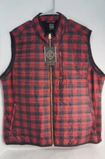 GWG Buffalo Plaid Vest Concealed Carry New NWT Size XL