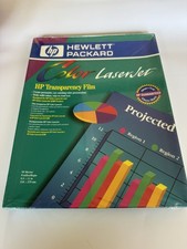 HP Color Laserjet Transparencies 50 Sheets 8.5 x 11