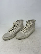 Lux Gucci GG High ‘Logo Print’ Canvas Beige/White High-Top Sneakers 426186 (Q5)