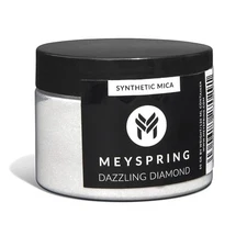 MEYSPRING Dazzling Diamond - White Glitter Mica Powder - 