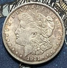 1921 D Morgan Dollar 90% Silver Coin Super Nice #5