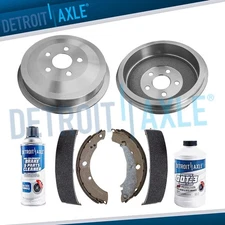 Rear Drums and Brake Shoes for 2004 2005 2006 2007 2008 2009 Chrysler PT Cruiser