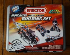 Meccano Erector 643 Piece 25 Motorized Models...