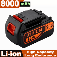 8,0Ah Akku FüR Black+Decker 20V/18V BL1518 BL2018 LBXR20 LB2X4020 LBXR20 18V Neu