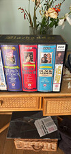 BBC Blackadder VHS PAL Box Set Complete Series 1-3 & Blackadder Goes Forth