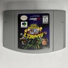 Rampage 2 Universal Tour - Nintendo 64 (N64) Highly collectible Rare find