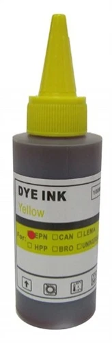 25 Yellow Bulk Dye Refill Ink 100ml for EPSON