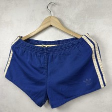 Vintage 80s Adidas Made In Yugoslavia Soccer Running Shorts Size M-L