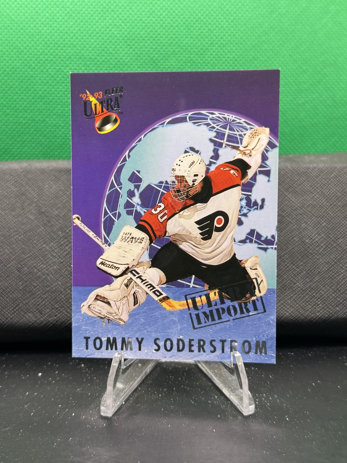 Tommy Soderstrom #23 Ultra Imports 1992-93 Ultra