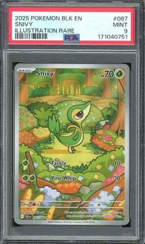 Snivy graded PSA 9 for sale on eBay