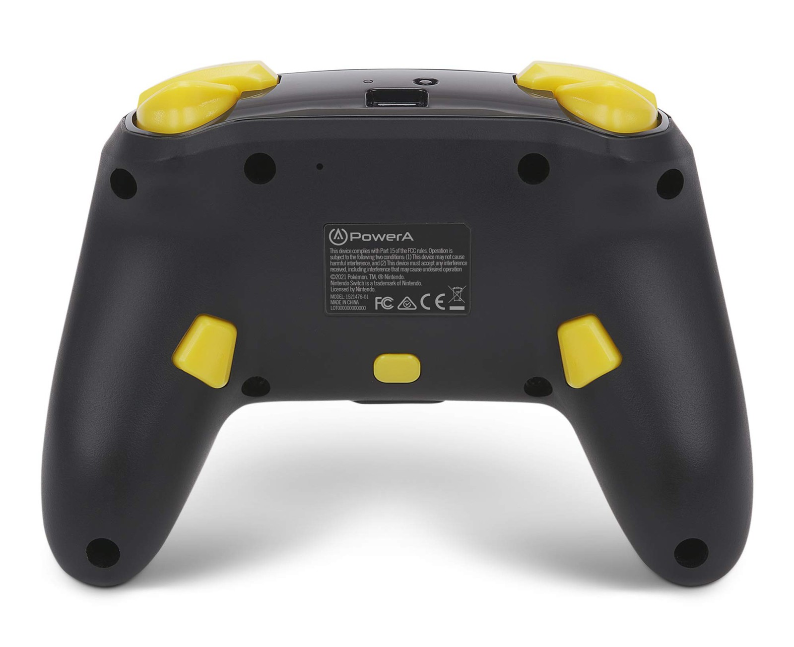Manette sans fil pour Nintendo Switch Pikachu 025 avec boutons programmables