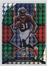 2022 Panini Mosaic Rookies Choice Red and Green Prizm Dameon Pierce #324 uk2