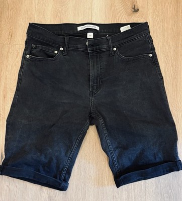 CALVIN KLEIN JEANS / JEANS SHORTS / KURZE HOSE / SCHWARZ / W30 / SUPER ZUSTAND