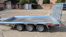 CRH XL Heavy 3.5t Plant Trailer - 4x 1.8mtr deck. Tri-axle. High payload.