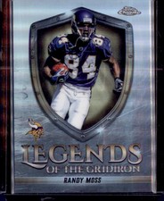 2025 Topps Chrome Randy Moss Legends of the Gridiron Refractor #LOG-25