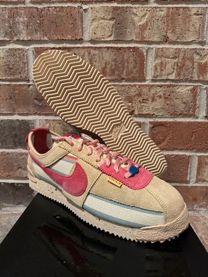 New 10 Nike Cortez SP Union LA OG 50th Anniversary Sesame Pink DR1413-200 Men