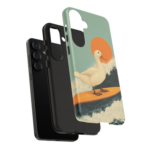 For iPhone | Samsung Galaxy | Pixel Phone Case - Duck Surfboard Beach Waves Surf - 第 133/239 張圖片