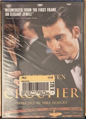 Croupier (DVD, 1998) Clive Owen **Factory Sealed**