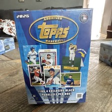 Topps 2025 Archives Baseball Box w/ Exclusive Black Parallels, Judge, Soto
