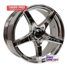 One 18inch Chrome Alloy Wheels 5lug Rim For Dodge Caravan Caliber Rev Rtx One 18inch Chrome Alloy Wheels 5lug Rim For Dodge Caravan Caliber Rev Rtx