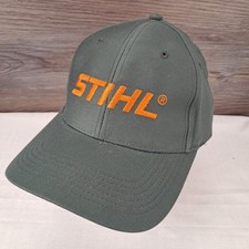 Stihl Chainsaws Snapback Hat Cap Adult Embroidered Green New