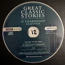 Great Classic Stories - 22 Unabridged Classics Audio CD 2005 Disc #5