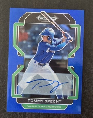 Tommy Specht 94/99 - 2022 Prizm Draft Auto Blue
