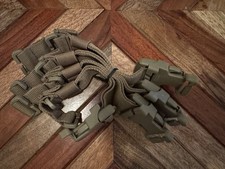 DuraFlex Tan 1.5"Buckle Backpack Webbing Strap Plastic Clip Tan Camo