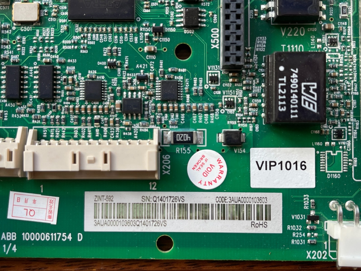 ABB ACS880 ZINT-592 ZINT-592 driver board | eBay