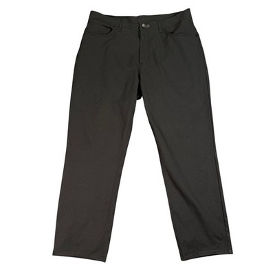 Public Rec All Day Every Day 5-Pocket Pants Mens 33x26 Black Performance Chino
