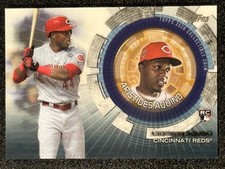 2020 Topps Update #TBC-AA Aristides Aquino Baseball Coin Cards Rookie RC REDS