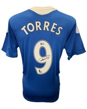 FERNANDO TORRES SIGNED CHELSEA 2011/12 HOME SHIRT (ACG CERT AG17433)