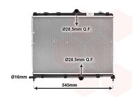 VAN Wezel KüHler, MotorküHlung U.A. FüR CitroËN, Ds, Opel, Peugeot