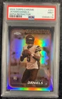 JAYDEN DANIELS 2024 TOPPS CHROME FOOTBALL RC SEPIA REFRACTOR PSA MT 9 WASINGTON
