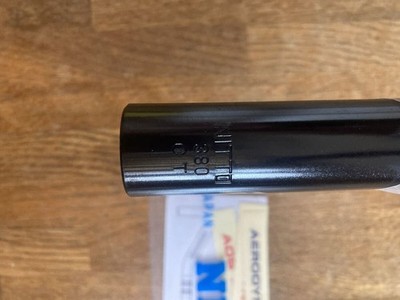 NITTO AERO DYNAMICS ADB-X Drop Handlebar 25.4mm 380mm Black CMWC