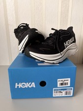 Hoka Clifton 10 Herren Laufschuhe Schwarz Gr 45
