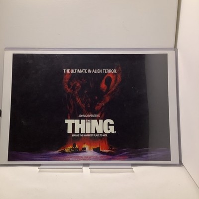 John Carpenter's the Thing Movie Poster 11x17 Inches Kurt Russell
