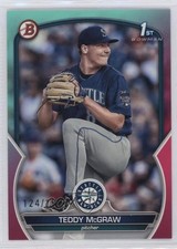 2023 Bowman Draft Aqua & Pink Gradient 124/199 Teddy McGraw #BD-73 g1k