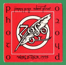 JiMMY Page Robert PLant WorLd Tour 1995 Backstage PaSS