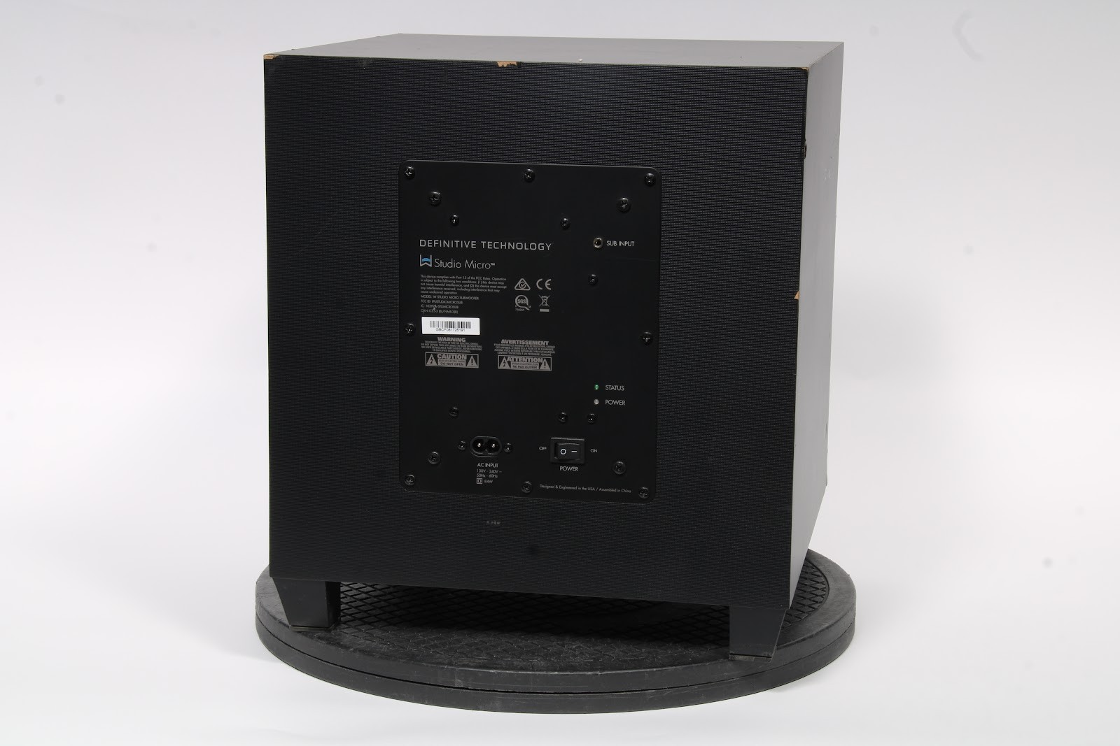 Definitive Technology Studio Micro Subwoofer - Fair Condition | eBay