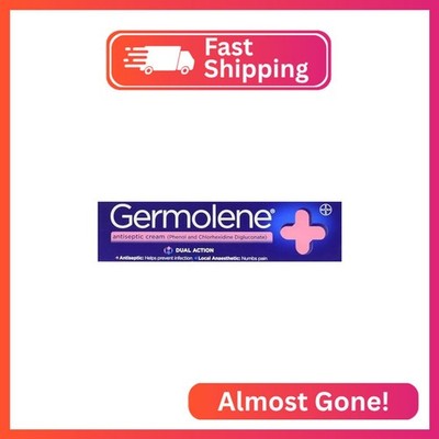 GERMOLENE Antiseptic Cream with Local Anaesthetic 30g PACK OF 2 (60GM)